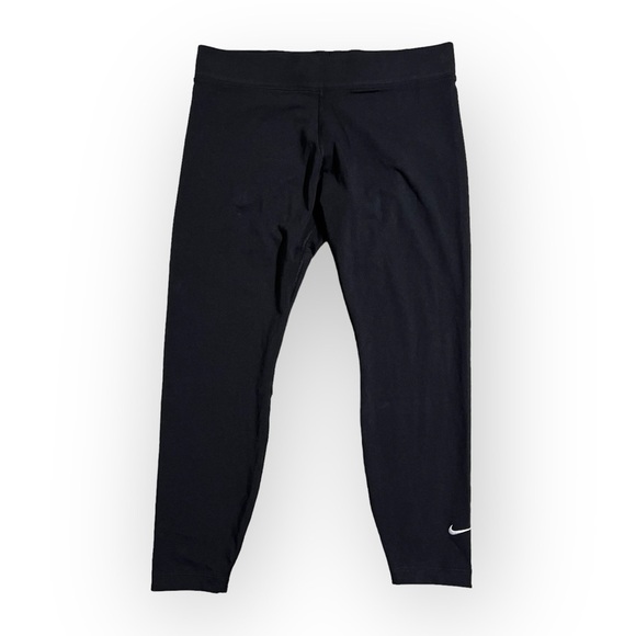 Nike Sportswear Essential 7/8 Legging Cotton Blend Tight Fit Yoga Training L NEW - Picture 1 of 7